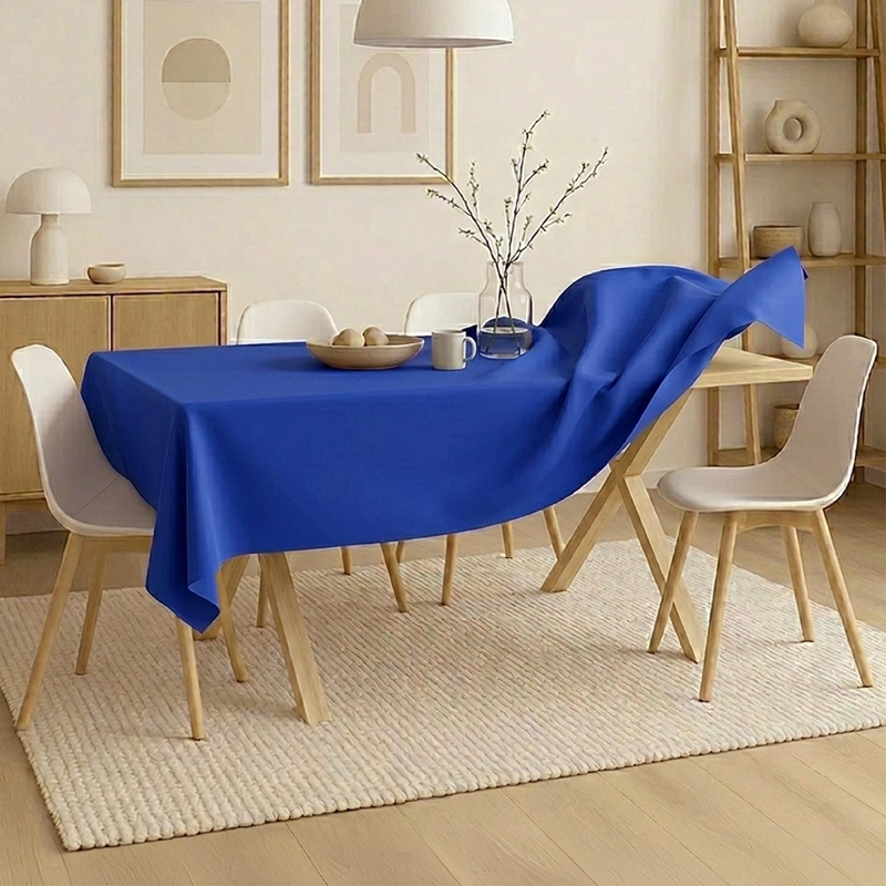 MANTEL RECTANGULAR ANTIMANCHAS 220 X 140 CM MESA COLORES - 1