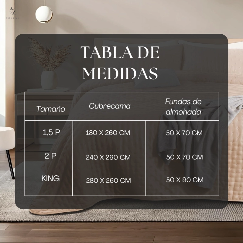 CUBRECAMA QUILT + FUNDAS DE ALMOHADA COBERTORES ACOLCHADO KING BEIGE BLANCO - 8