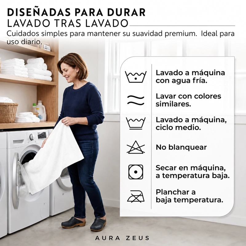 SET DE 4 TOALLAS DE BANO ALGODON 600GR/M2 CUERPO MANO GRANDE BLANCO GRIS - 7