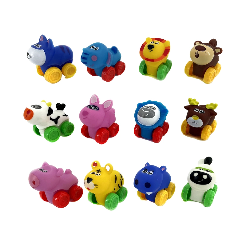 Set de autos de Animalitos Juguete Bebé - 2