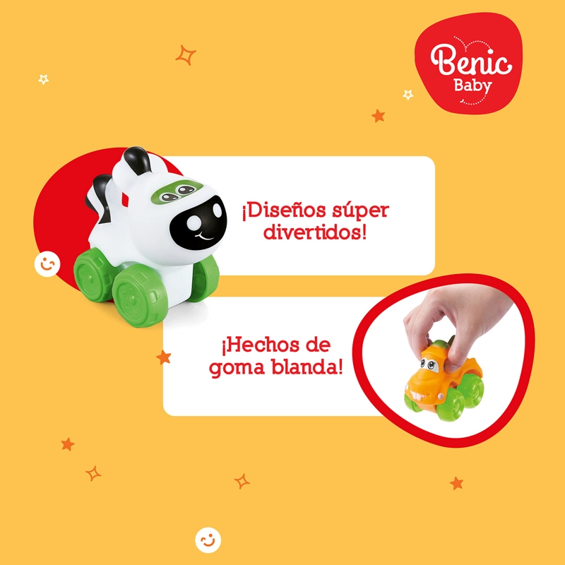 Set de autos de Animalitos Juguete Bebé - 4