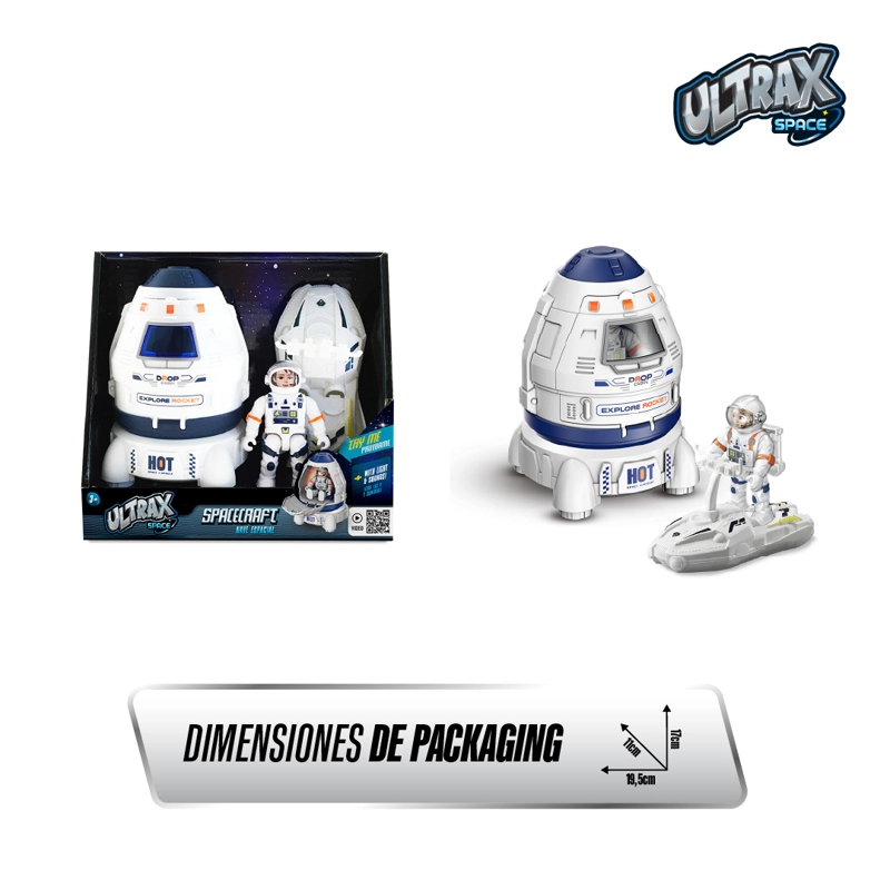 NAVE ESPACIAL CON LUCES Y SONIDOS - 3