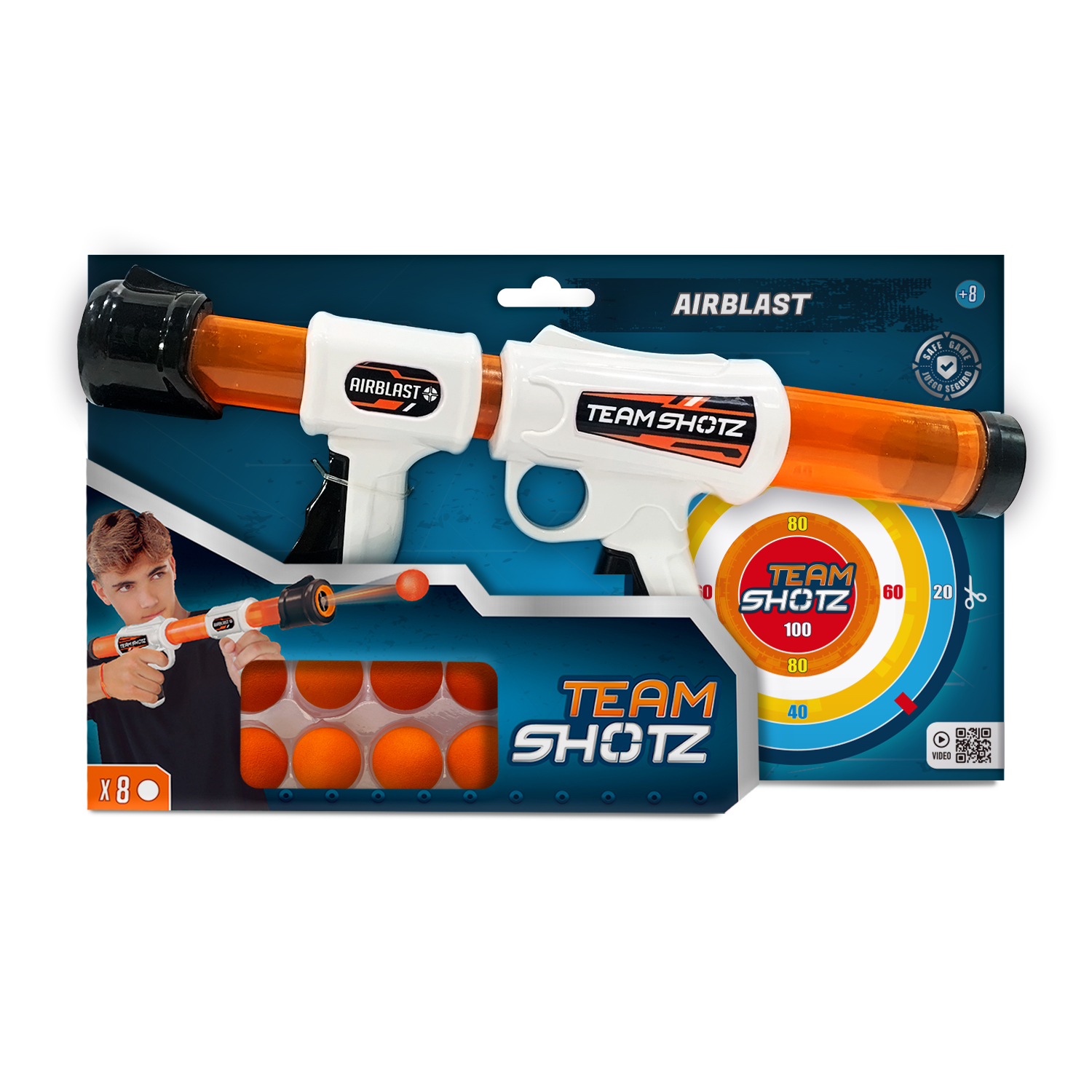 LANZADOR AIRBLAST DE TEAM SHOTZ - 1