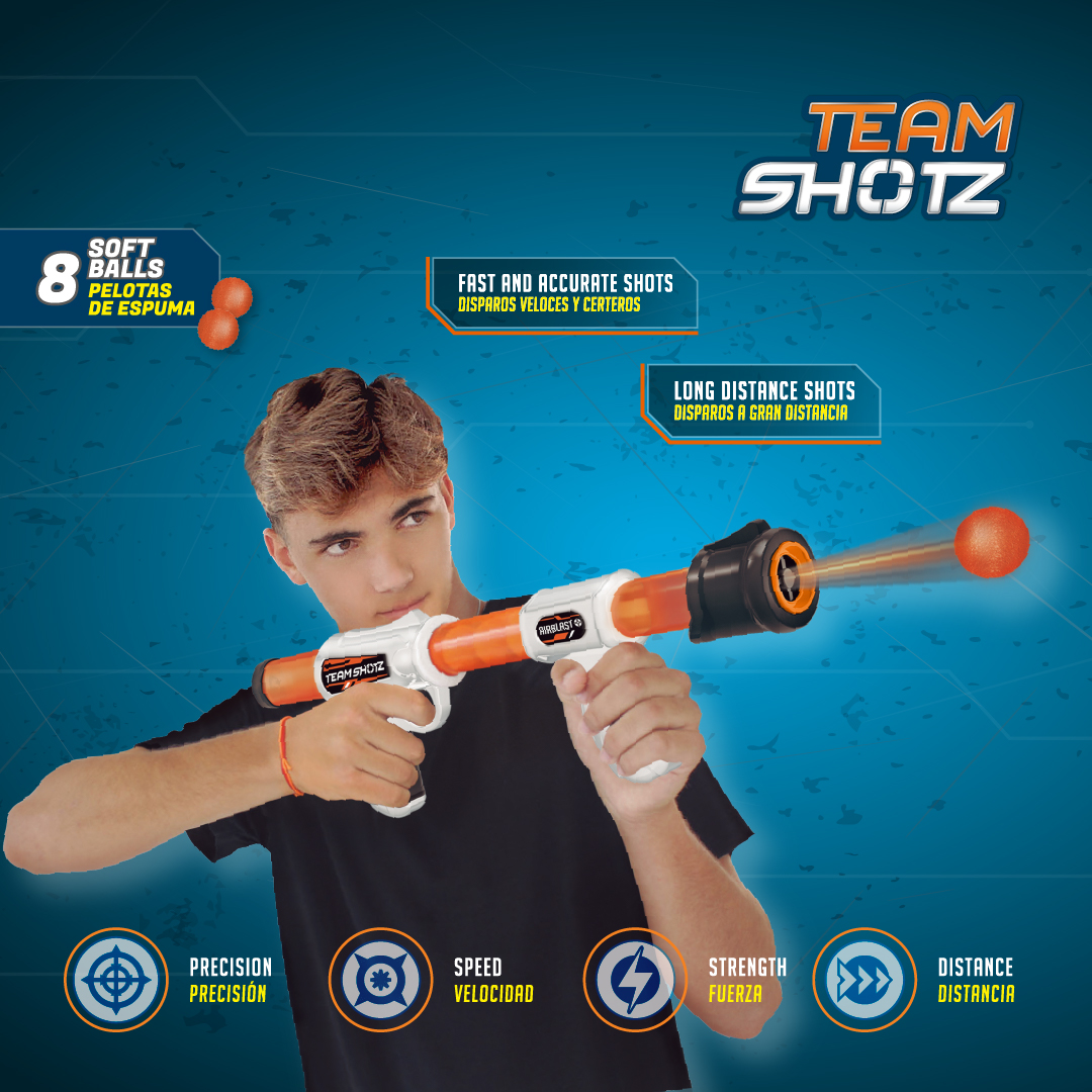LANZADOR AIRBLAST DE TEAM SHOTZ - 4