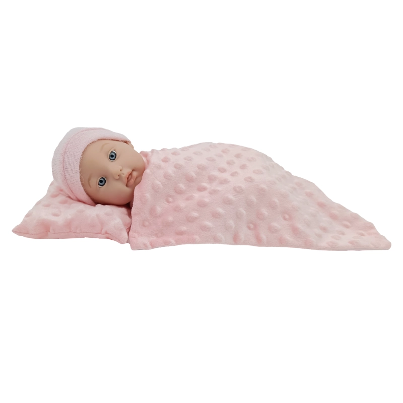 DULCES SUEÑOS – MUÑECA RECIE N NACIDA DE 30 CM CON COBIJA, ALMOHADA Y CHUPETE - 2
