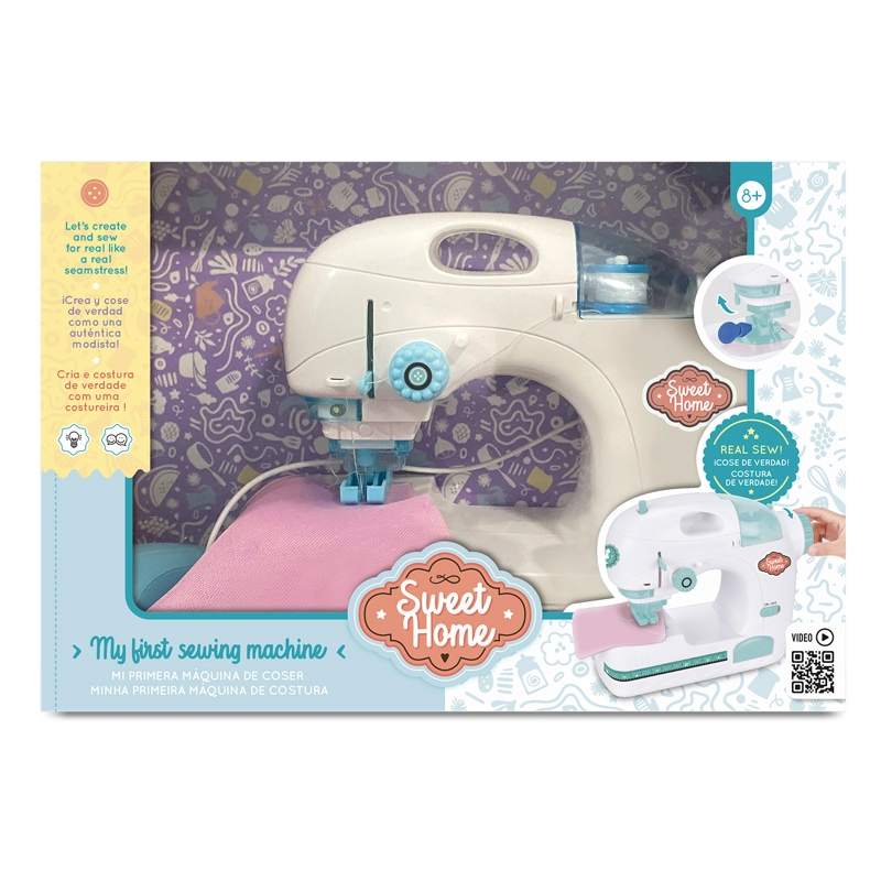 MAQUINA COSER JUGUETE COSTURA REAL LUZ SONIDO NIÑAS Y NIÑOS - 2