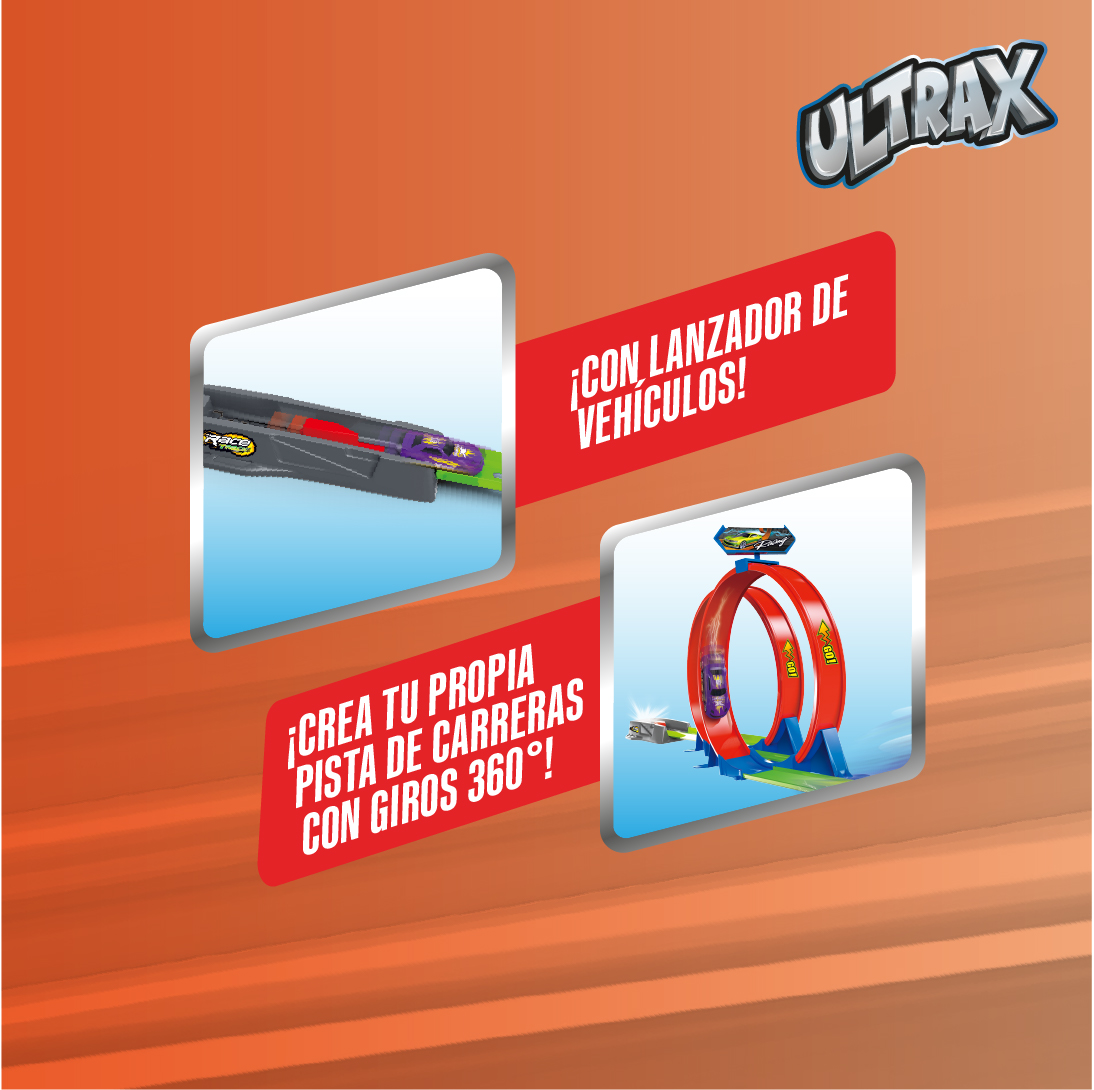 PISTA SALTOS Y GIROS DE 360° DE ULTRAX - 4