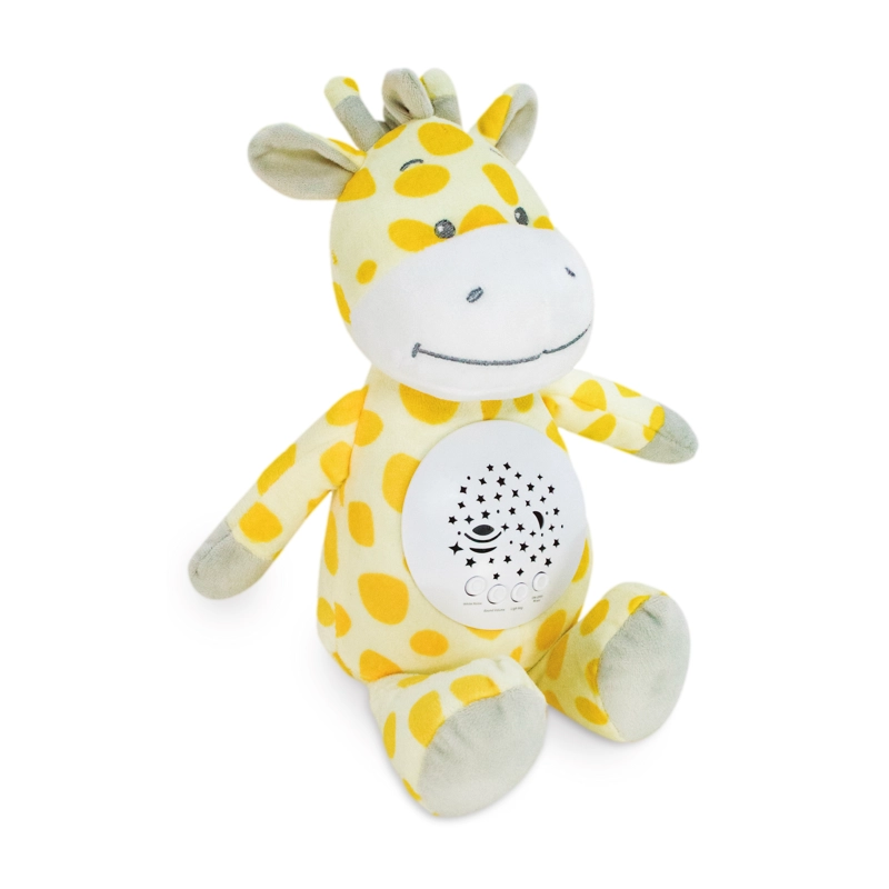 Juguete Peluche Jirafa Proyector de Luces y Sonidos Bebé - 1
