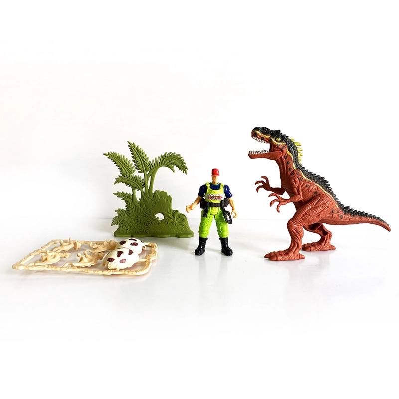 Juguete Set con Dinosaurio y Accesorios Jurásicos - 2