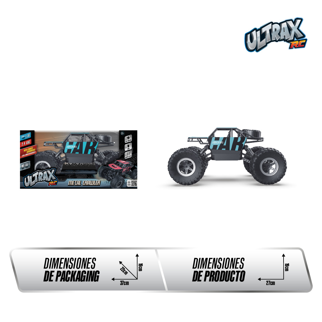 AUTO A CONTROL REMOTO CON BATERIA RECARGABLE - 4