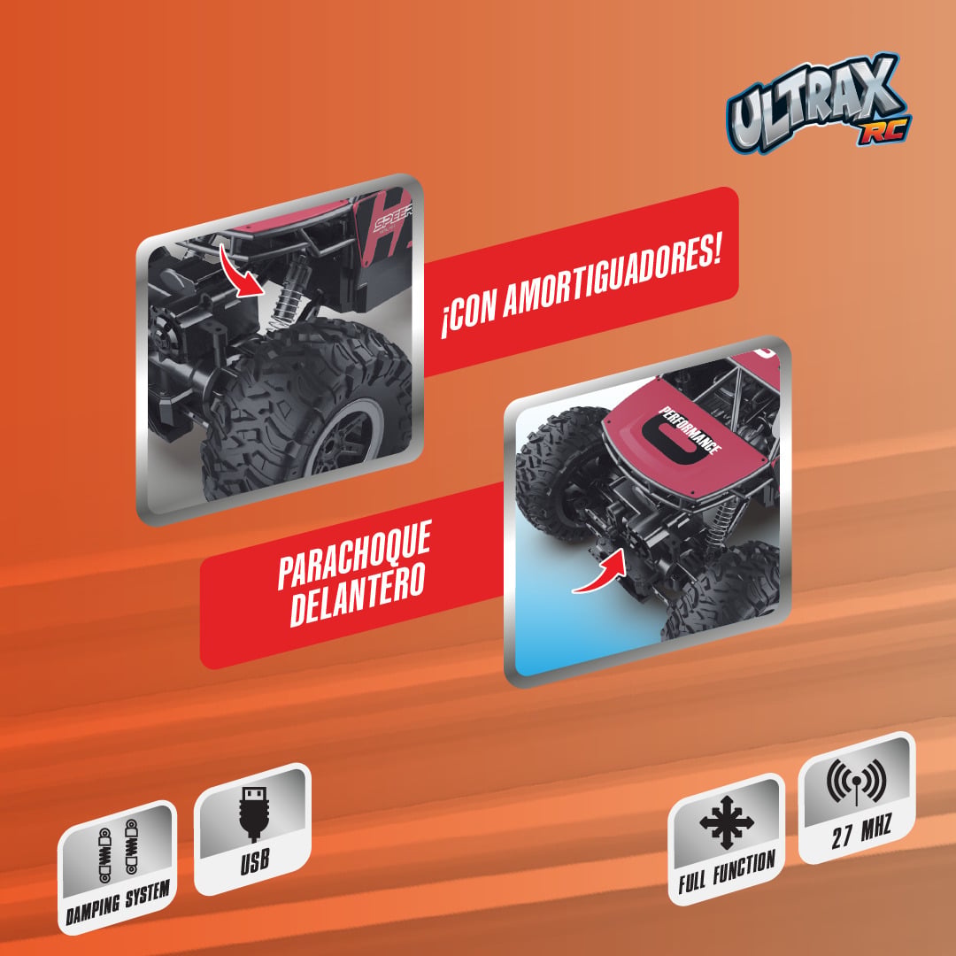 AUTO A CONTROL REMOTO CON BATERIA RECARGABLE - 5