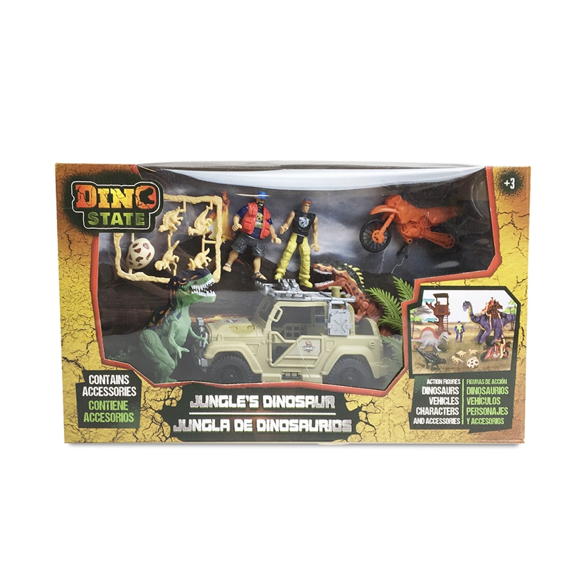 Juguete Dinosaurio de la Jungla Set de Aventura - 1