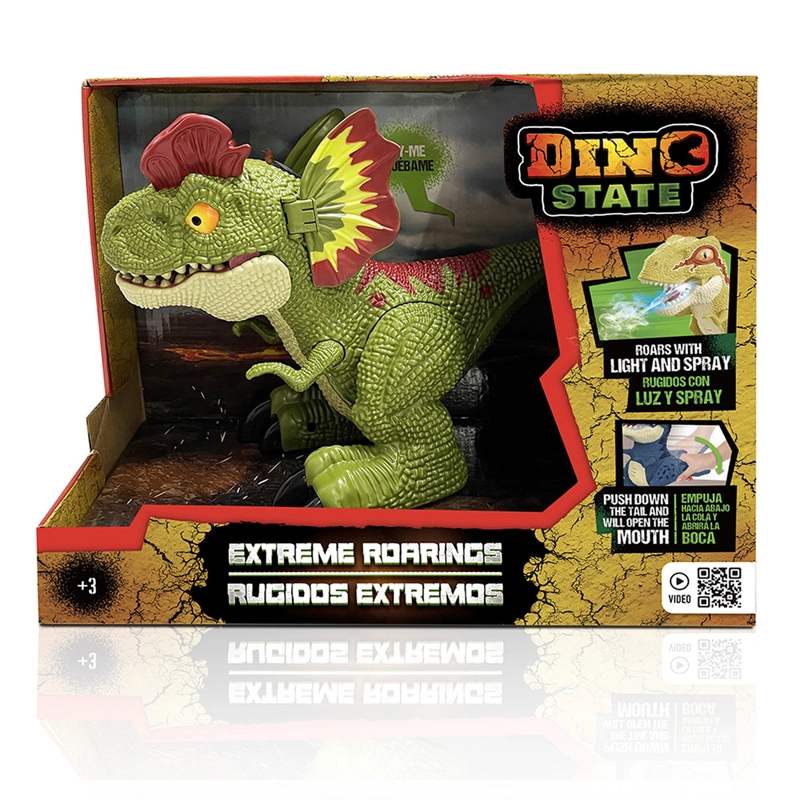 Juguete Dinosaurio Vapor Luz y Movimiento - 2