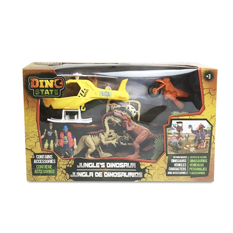 Juguete Set con Dinosaurios y Figuras de Exploración - 1