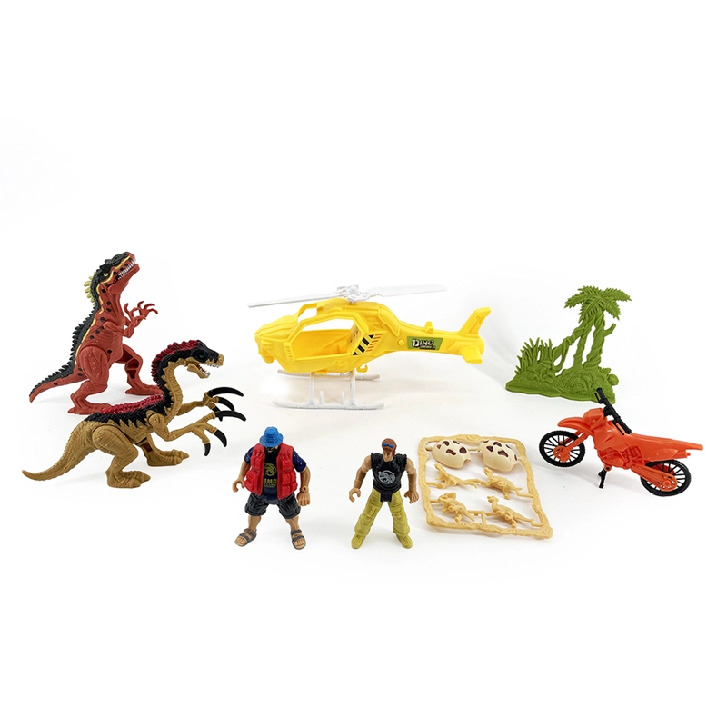 Juguete Set con Dinosaurios y Figuras de Exploración - 2
