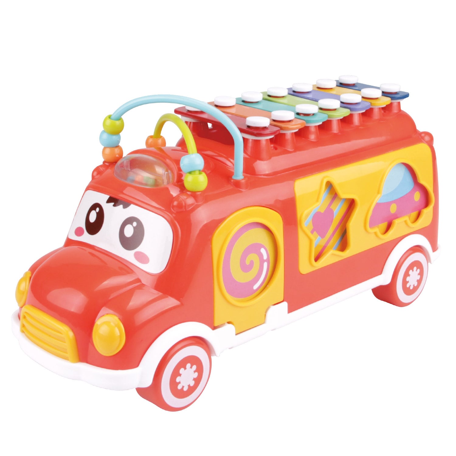 XILOFONO AUTOBUS BENIC BABY 8 TECLAS + 2 BAQUETAS - 1