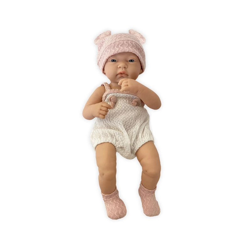 MI DULCE RECIE N NACIDO – MUÑECA REALISTA DE 40 CM CON CHUPETE Y ROPA TEJIDA - 2