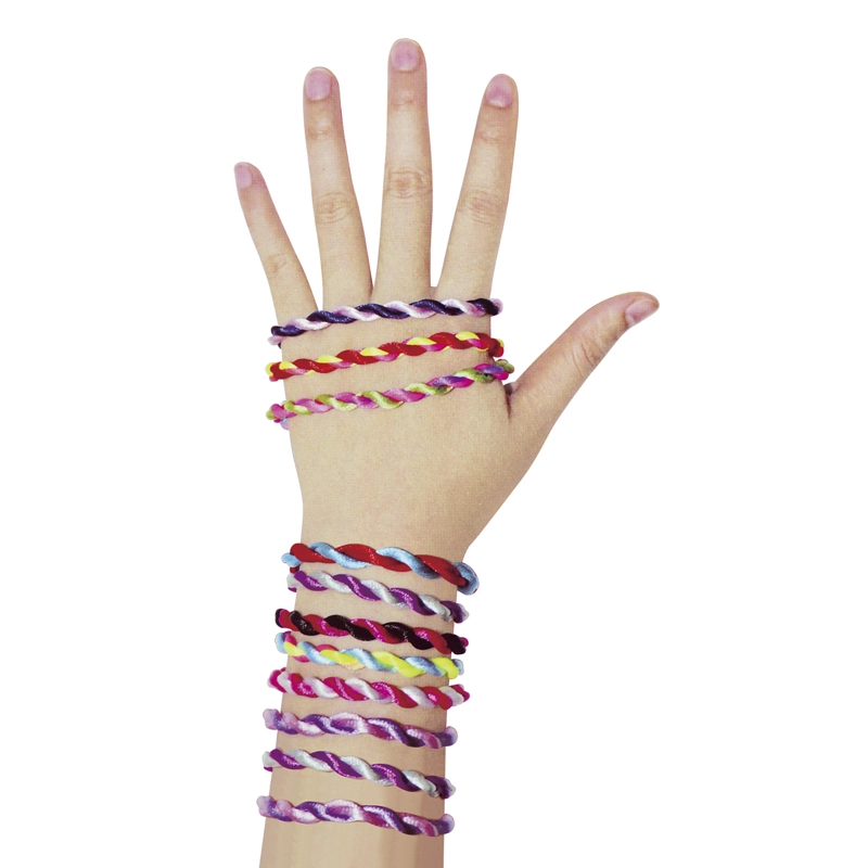 CREADOR DE PULSERAS GIRATORIAS – MAQUINA CON HILOS, MOSTACILLAS Y ACCESORIOS - 3
