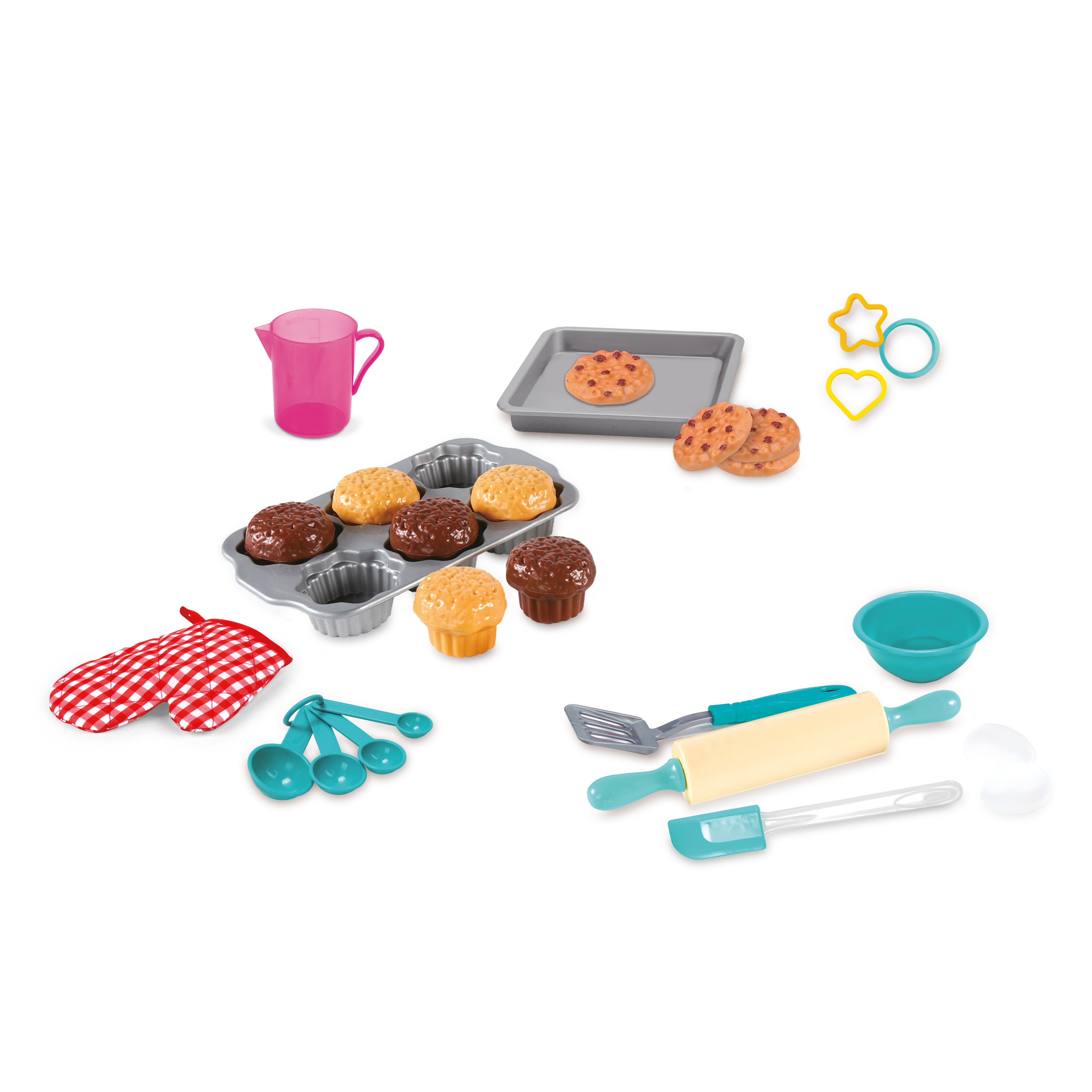 SET REPOSTERIA JUGUETE 25 ACCESORIOS BATIDORA NIÑAS Y NIÑOS - 1