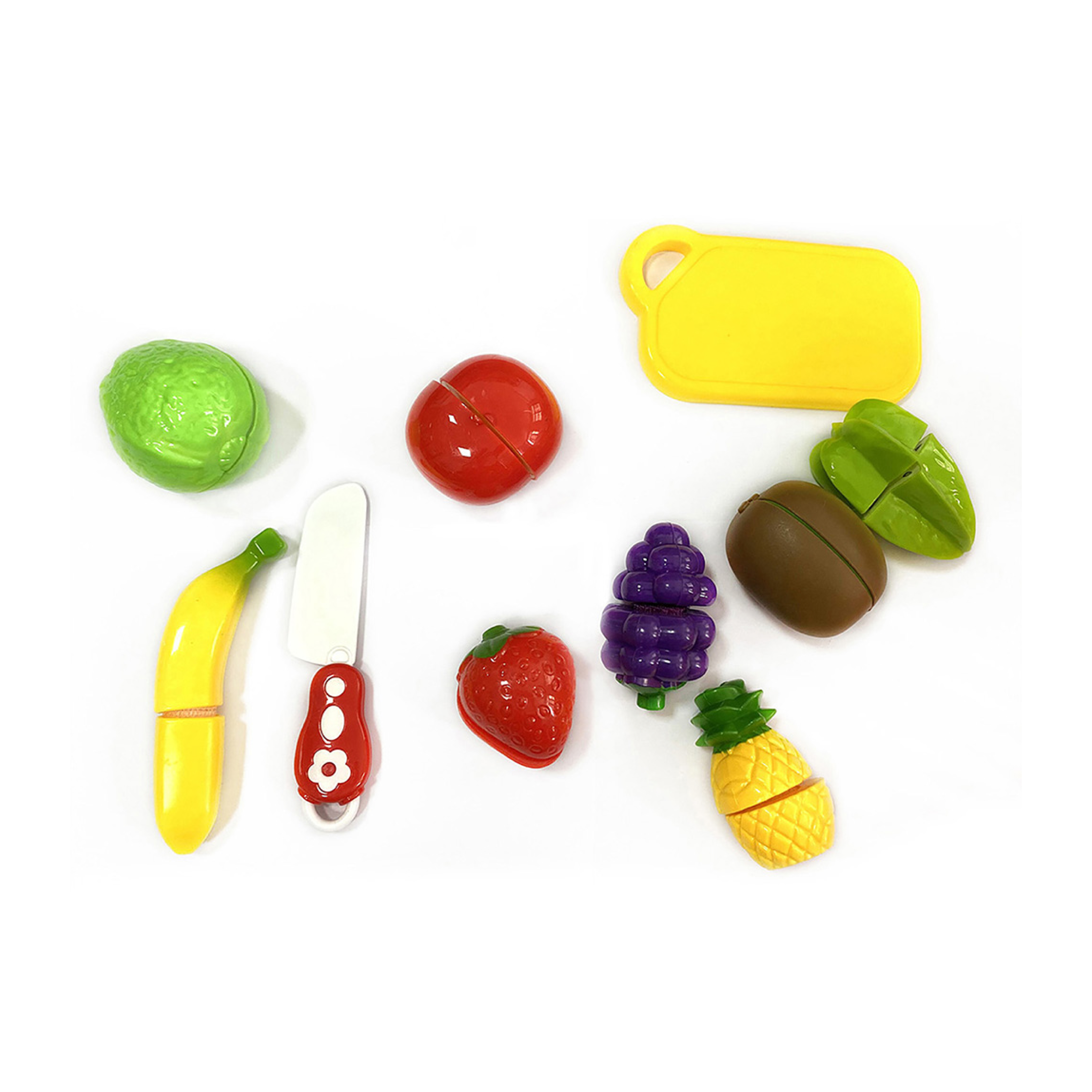 SET ALIMENTOS DE JUGUETE PARA CORTAR CON VELCRO Y ACCESORIOS NIÑAS Y NIÑOS - 2