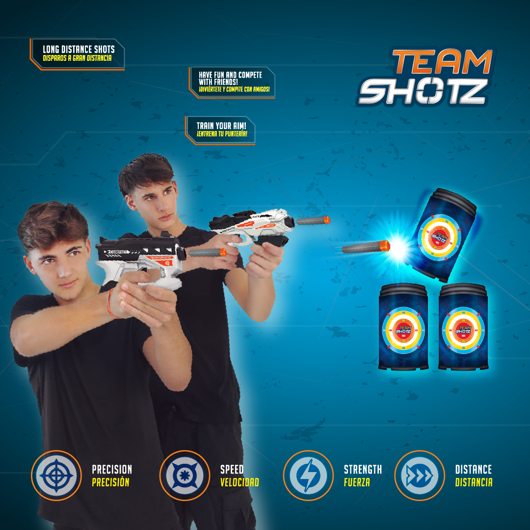 SET DE LANZADORES INSTIX & COMPACT DE TEAM SHOTZ - 4
