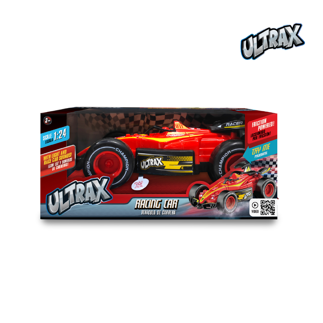 AUTO DE CARRERAS A FRICCION ULTRAX - 2