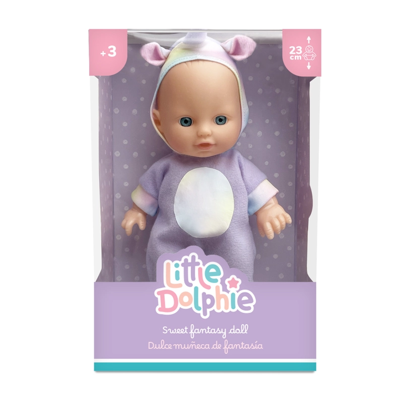 Juguete Muñeca Bebé de 23 cm con Aroma Suave - 1