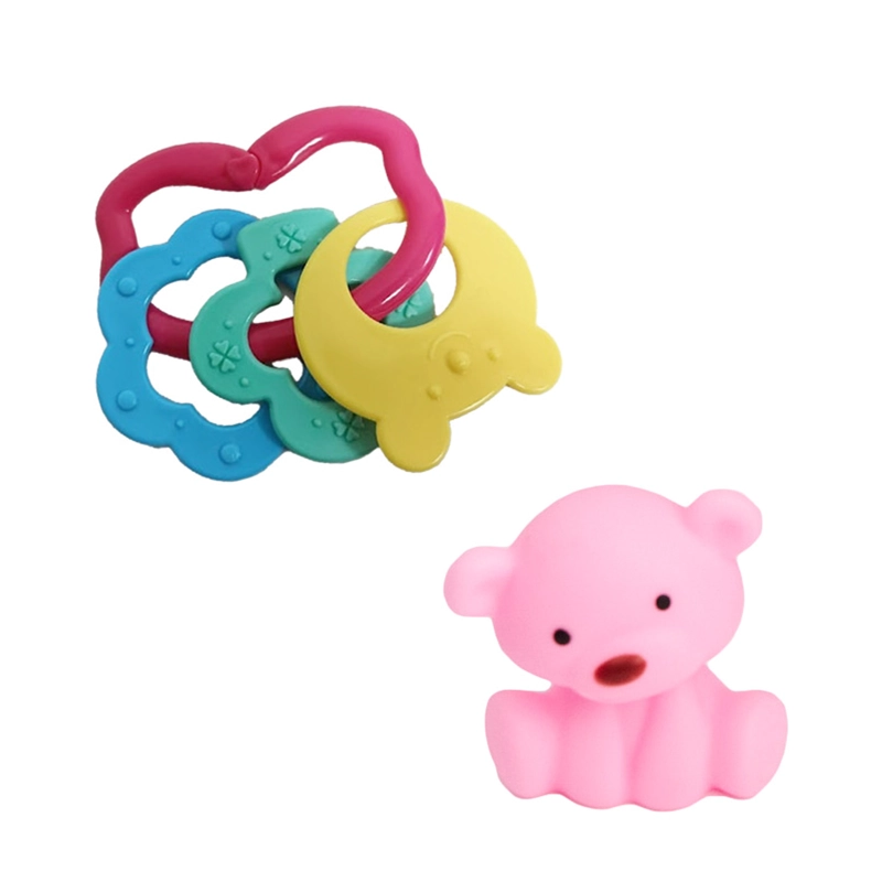 Juguete Muñeca Bebé 23 cm con Sonajero - 2