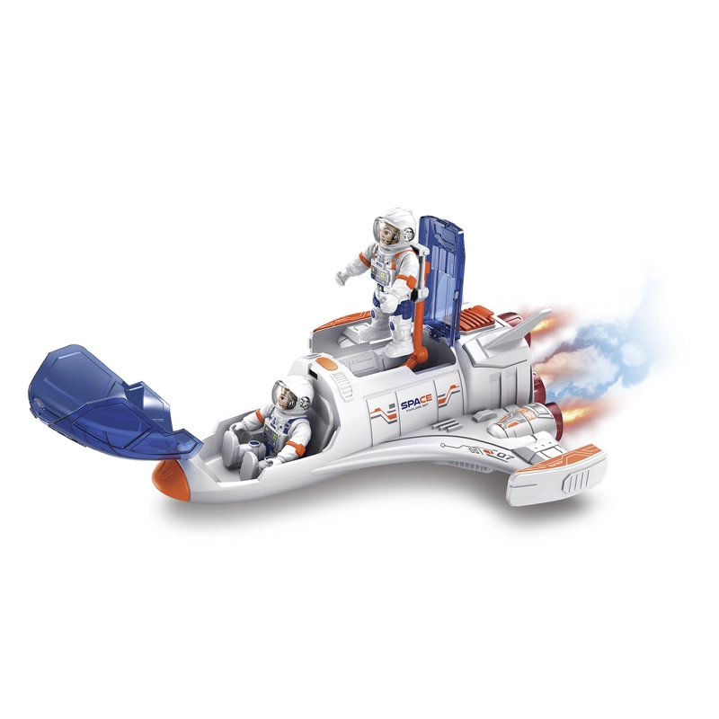 NAVE ESPACIAL INFANTIL CON LUZ, SONIDO Y ASTRONAUTA - 1