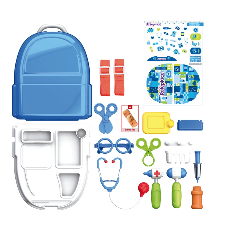 MOCHILA DOCTOR INFANTIL CON ACCESORIOS ME DICOS 18 PIEZAS - 2