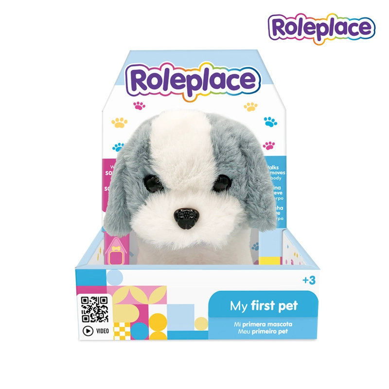 PELUCHE PERRITO INTERACTIVO MASCOTA CON SONIDO Y MOVIMIENTO - 1
