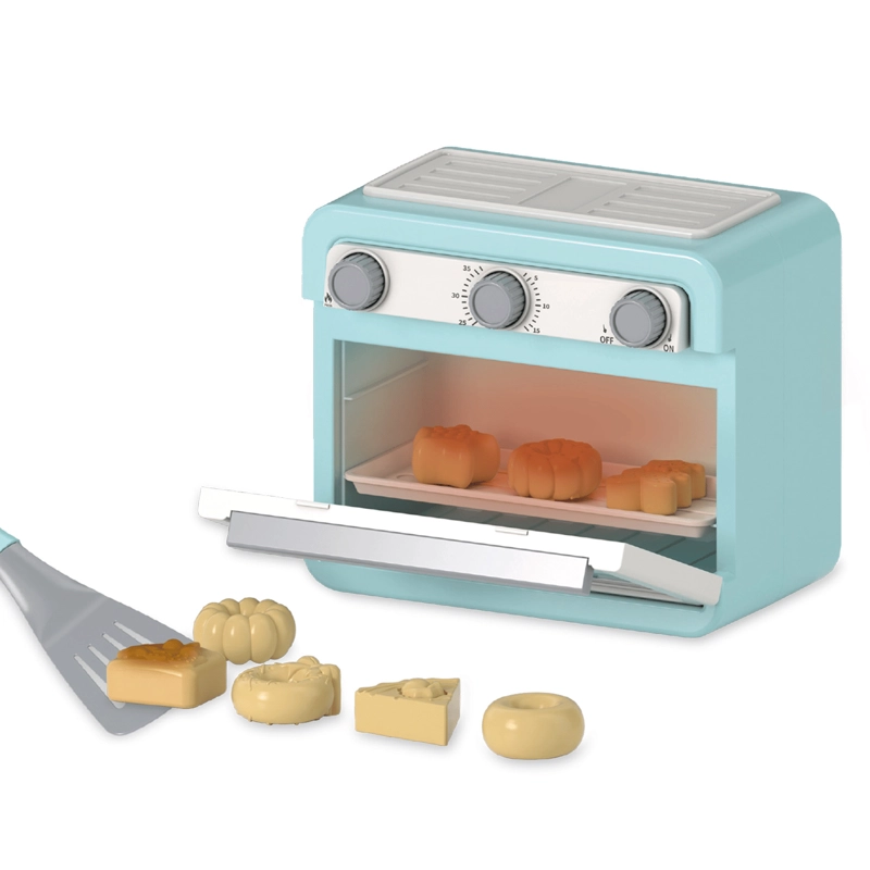 HORNO DE JUGUETE CON LUZ Y CAMBIO DE COLOR + ACCESORIOS - 1