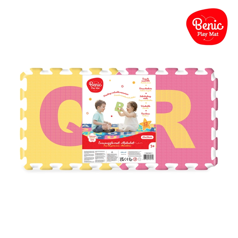 ALFOMBRA DE LETRAS INFANTIL PUZZLE 26 PIEZAS A A Z - 1