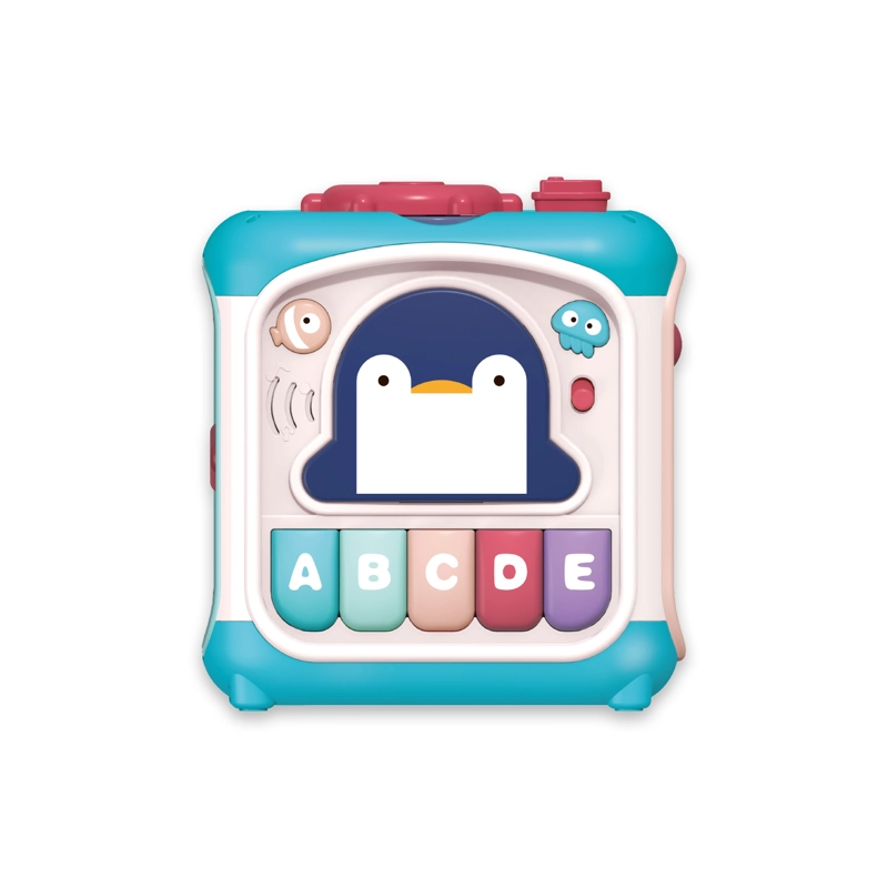 CUBO DE ACTIVIDADES INFANTIL CON LUZ, SONIDO Y MUSICA - 1