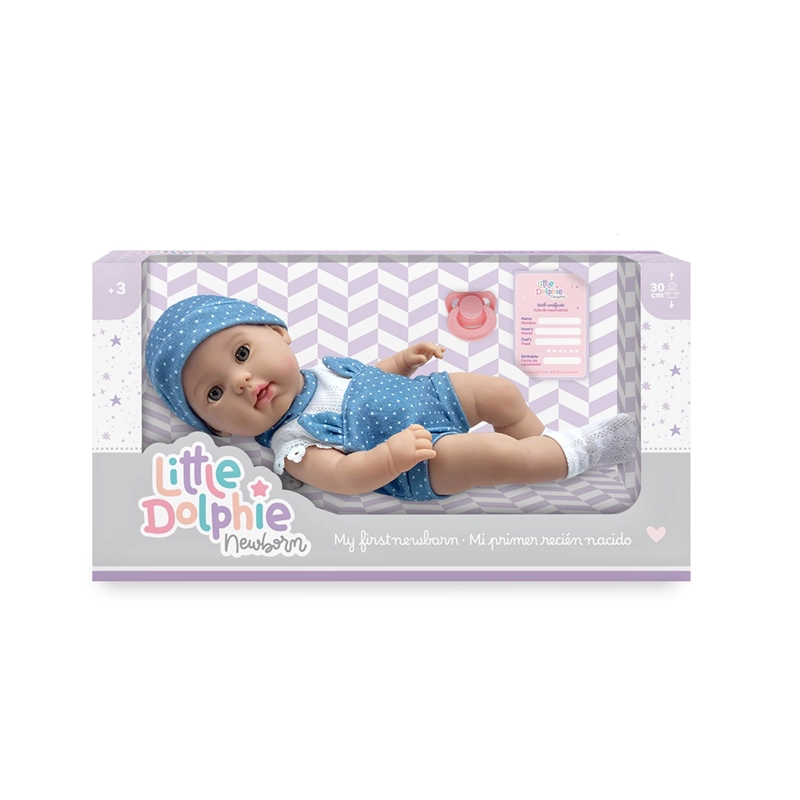 MUÑECA REBORN RECIE N NACIDA 30 CM REALISTA - 1