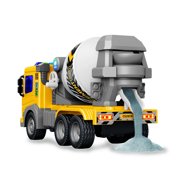 CAMION MEZCLADOR A FRICCION CON LUZ Y SONIDO ESCALA 1:16 - 1