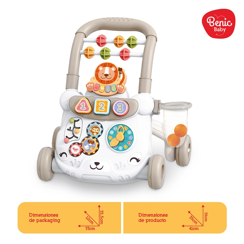 ANDADOR MULTIFUNCIONAL INFANTIL CON SONIDO Y MUSICA - 3