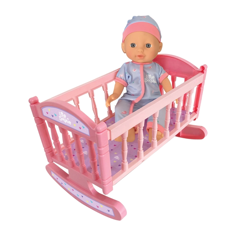 MUÑECA BEBE  29 CM CON SONIDO Y ACCESORIOS 3 EN 1 - 1