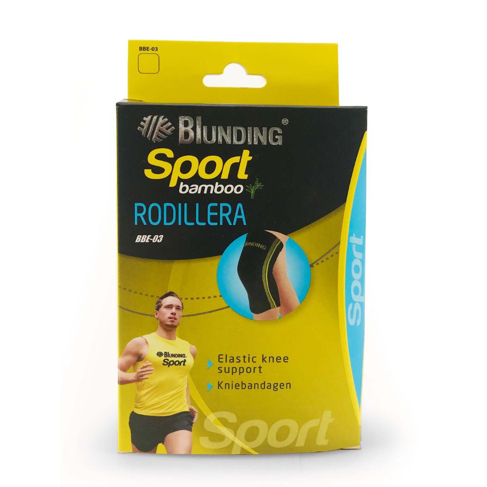 RODILLERA, RODILLA ELASTICA EN TELA DE BAMBU TALLA S-BLUNDING - 2
