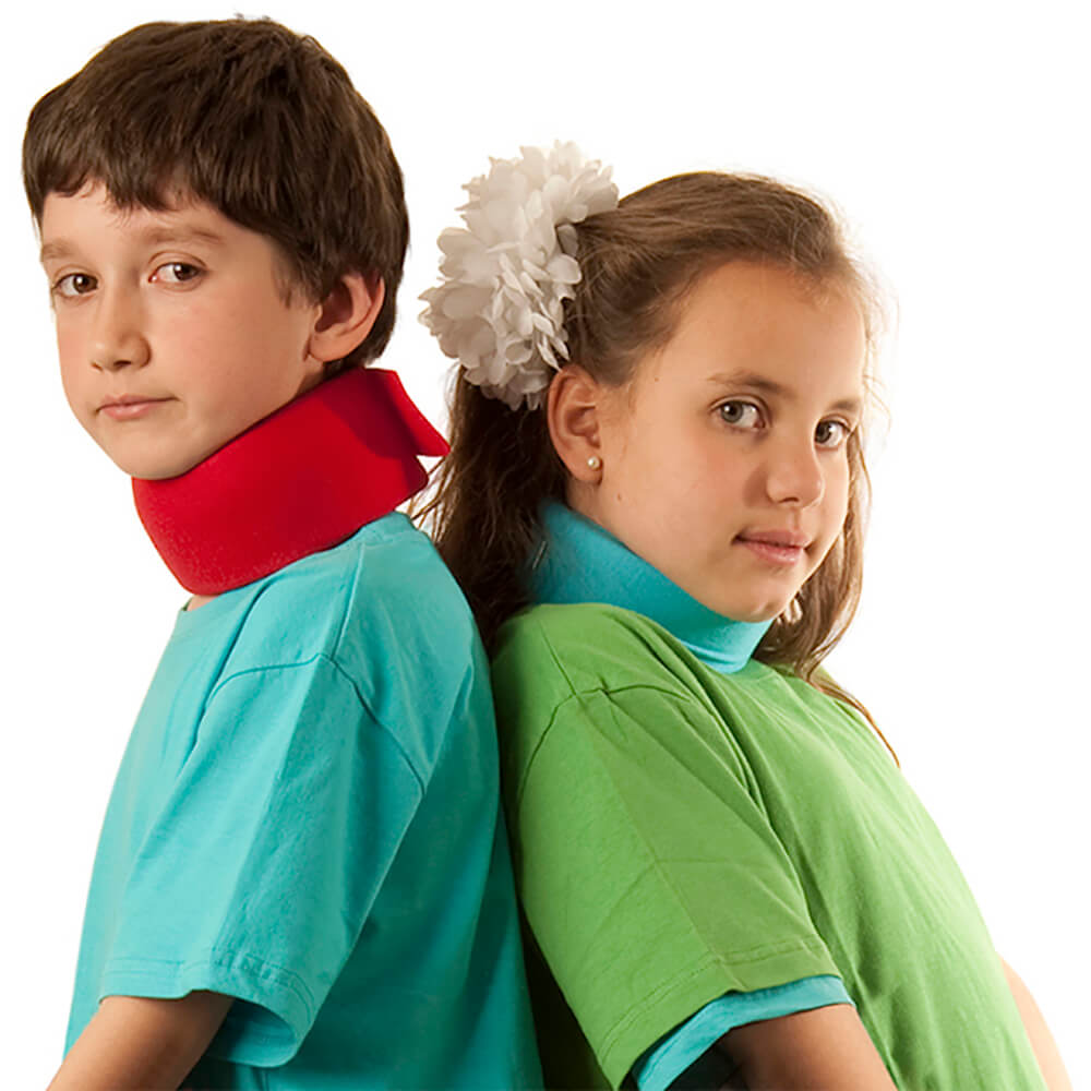 COLLAR CERVICAL BLANDO ROJO 8-10-BLUNDING - 1