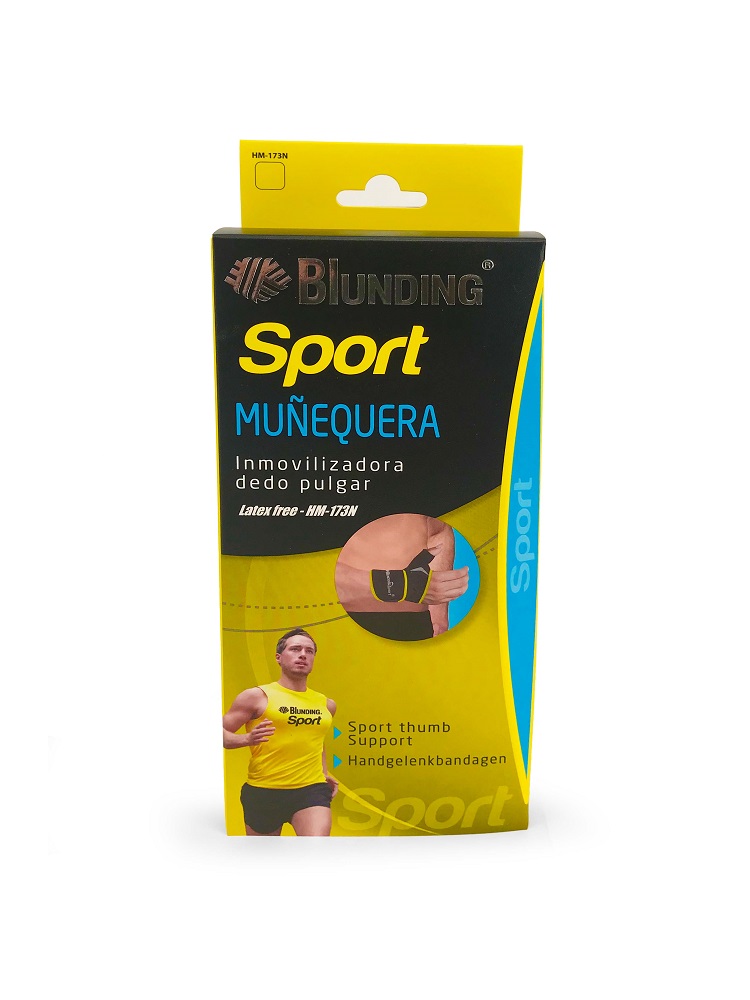 MUÑEQUERA INMOVILIZADORA DEDO PULGAR SPORT TALLA S-BLUNDING - 3