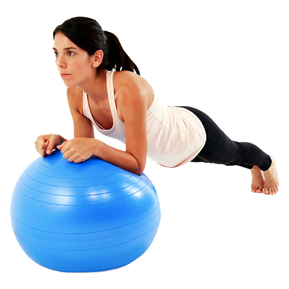 BALON DE EJERCICIO CON BOMBIN 55 CM-BLUNDING - 1