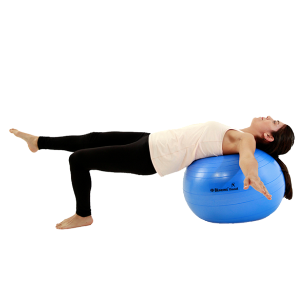 BALON DE EJERCICIO CON BOMBIN 55 CM-BLUNDING - 2