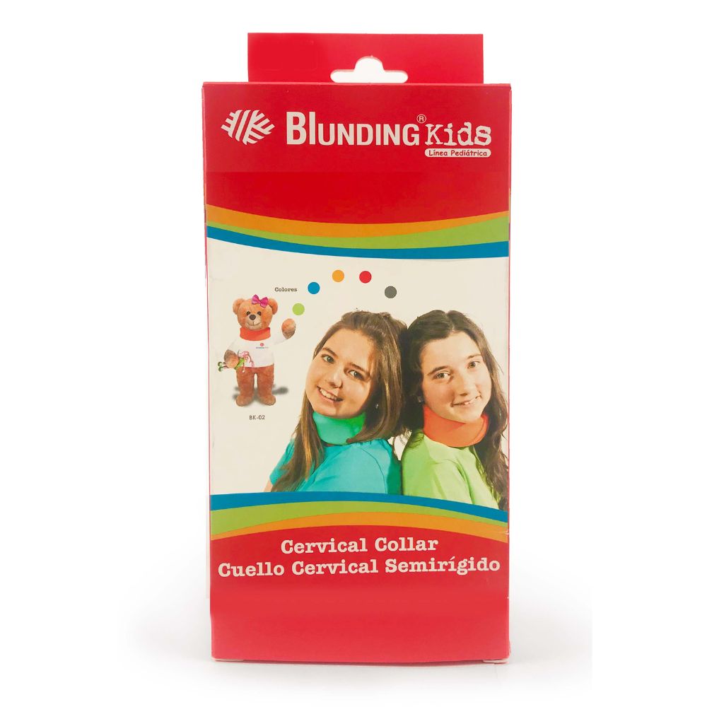 COLLAR CERVICAL SEMIRIGIDO ROJO 8-10-BLUNDING - 3