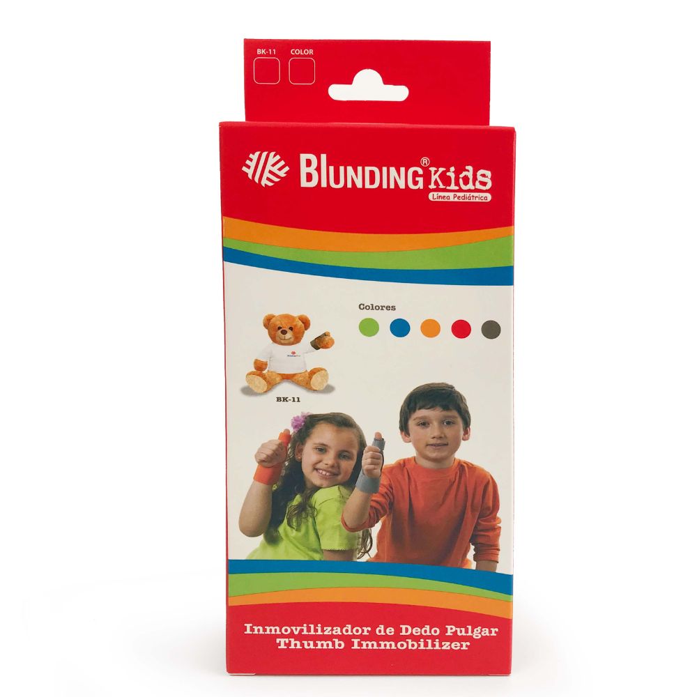 INMOVILIZADOR DE DEDO PULGAR ROJO 8-10-BLUNDING - 2