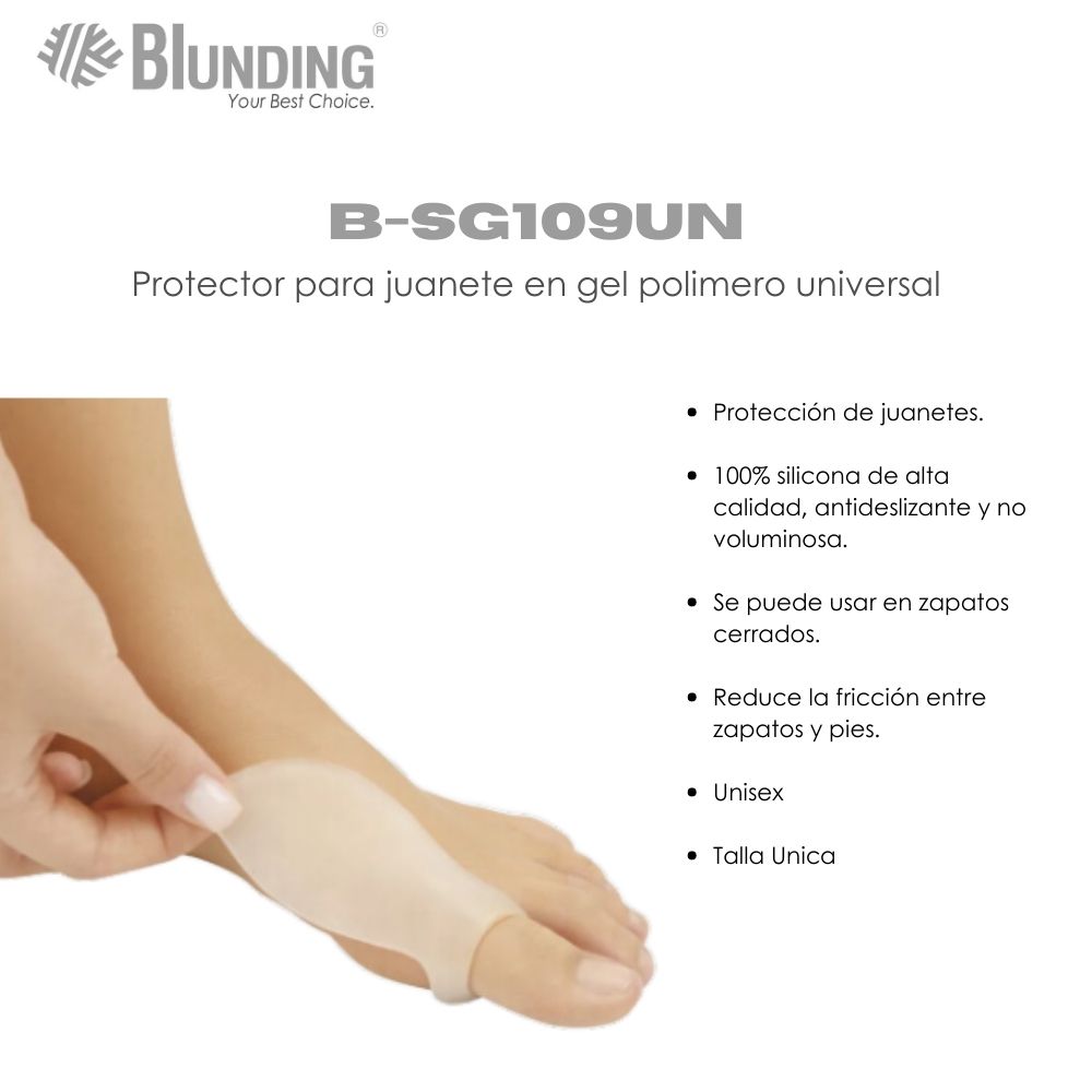 PROTECTOR PARA JUANETE EN GEL POLIMERO UNIVER-BLUNDING - 2