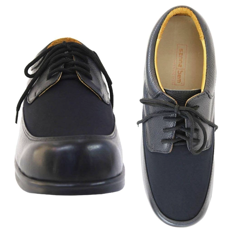 ZAPATO DIABETICO TITAN CON CIERRE -NEGRO-TALLA 45-BLUNDING - 2