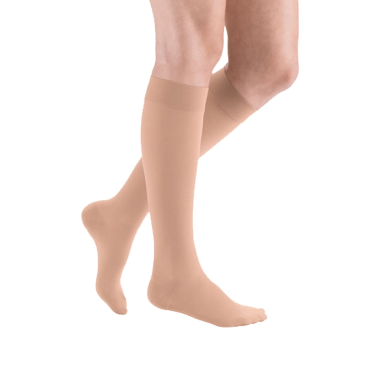CALCETINES DE COMPRESION MEDIVEN PLUS CLASE 2 CL TOE-CARAMEL TALLA 5-MEDI - 1
