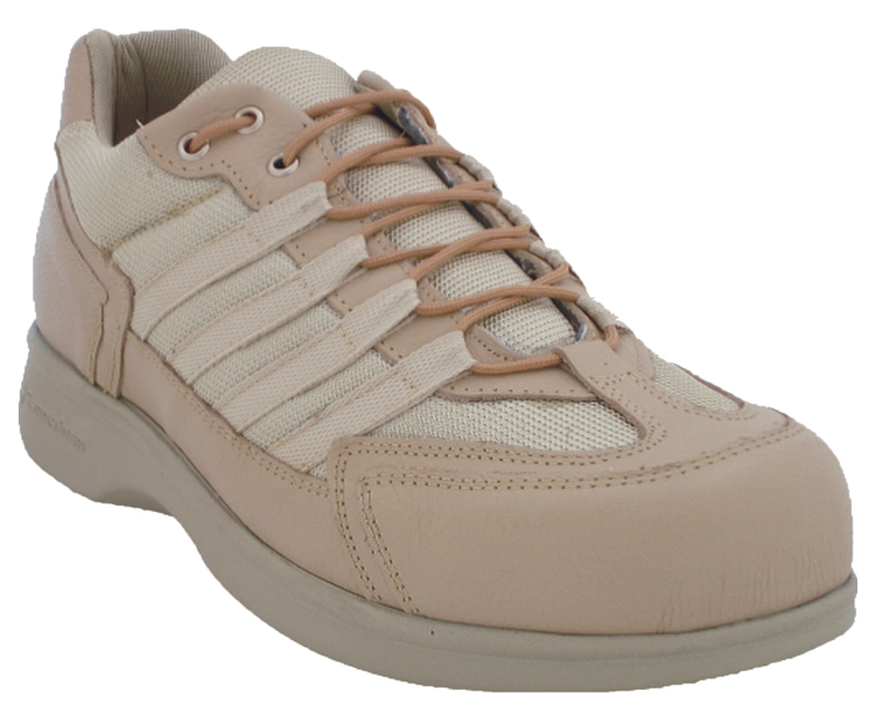 ZAPATO PARA DIABETICO DEPORTIVO-BEIGE-TALLA 35-BLUNDING - 1
