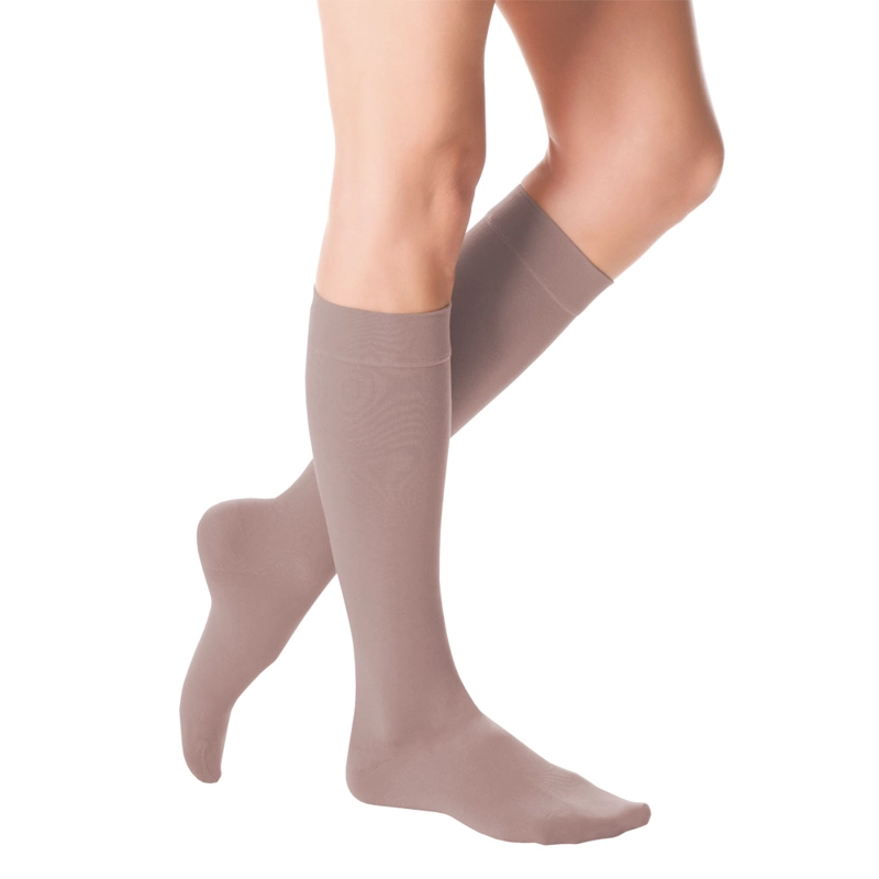 CALCETINES DE COMPRESION DUOMED ADV CLASE 1-BEIGE TALLA L CLTOE-MEDI - 1